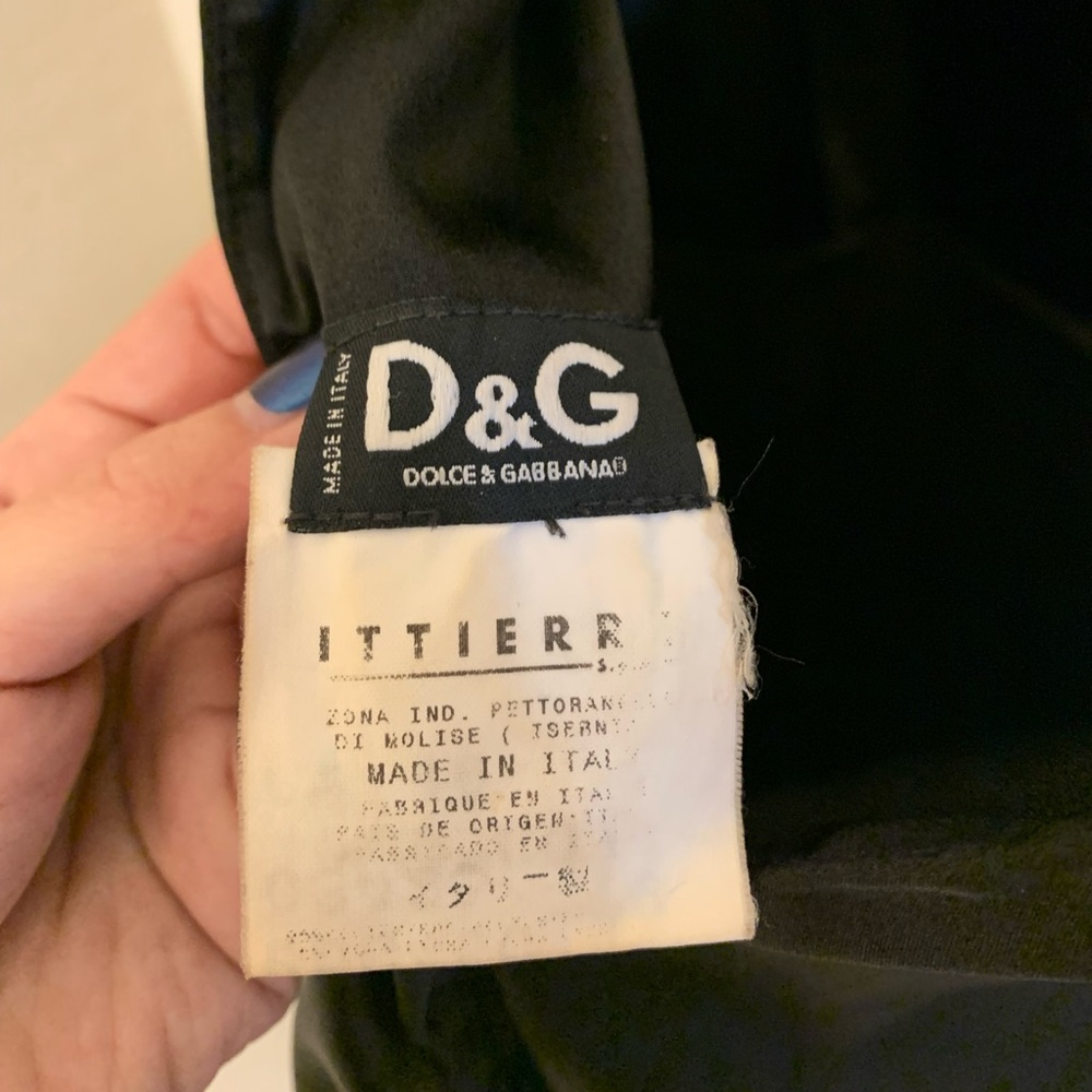 D&G little black cocktail dress